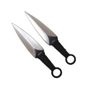 Ninja Sword w/Sheath & 7'' Throwing Knives