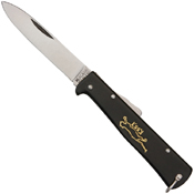 Otter-Messer Mercator Black Cat Satin Finish Blade Folding Knife