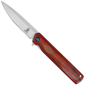 8' Folding Knife w/ Patterned Handle