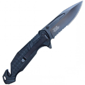 8 1/4'' Assisted Lanyard Hole Folding Blade Knife