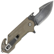 Wartech Folding Knife w/ Nylon Fiber Handle