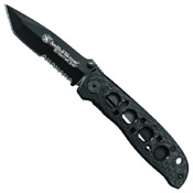 Smith & Wesson Bullseye Extreme Ops Partially Serrated Tanto Folding Knife