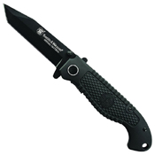 Smith & Wesson Black Tactical Tanto Folding Knife