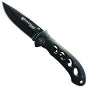 Smith & Wesson Black Oasis Linerlock Folding Knife