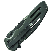 Smith & Wesson SWA24S Extreme Ops Linerlock Black Clip Point Blade Knife