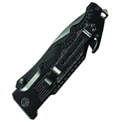 Smith & Wesson Black Border Guard 2 Rescue Serrated Folding Knife