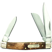 Schrade Old Timer Middleman 3.3 Inch Handle Folding Knife