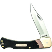 Smith and Wesson Old Timer Golden Bear Clip Point Folding Blade Knife