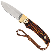 Uncle Henry Mini Pro Hunter Drop Point Blade Fixed Knife