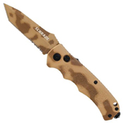 Schrade Desert Camo 4116 Steel Blade Folding Knife