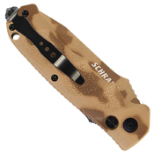 Schrade Desert Camo 4116 Steel Blade Folding Knife