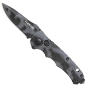 Schrade Mini Urban Camo 4116 Steel Folding Blade Knife