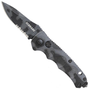 Schrade Mini Urban Camo 4116 Steel Folding Blade Knife