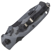 Schrade Mini Urban Camo 4116 Steel Folding Blade Knife