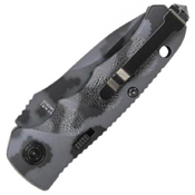 Schrade Mini Urban Camo 4116 Steel Folding Blade Knife