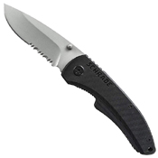 Schrade SCH101L Large Liner Lock G-10 Handle Folding Blade Knife