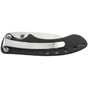 Schrade Drop Point Liner Lock Knife G10 Bead Blast Folding Knife
