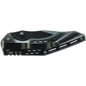Schrade SCH213 Aluminum Handle Black Liner Lock Folding Knife