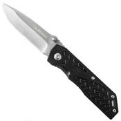 Schrade SCH215 Liner Lock Blade Aluminum Handle Folding Knife