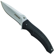 Schrade SCH217L Large Liner Lock Drop Point Folding Blade Knife