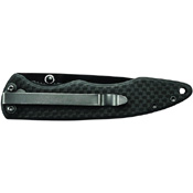 Schrade SCH401 Ceramic Blade Carbon Fiber Folding Knife