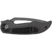 Schrade SCH405 Ceramic Blade Carbon Fiber Handle Folding Knife