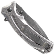 Schrade SCH504 Liner Lock Aluminum Handle Folding Knife