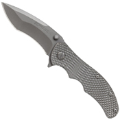 Schrade SCH601TI Textured Titanium Handle Tactical Folding Knife