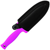 Schrade SCHF19HPF Edged Boot Pink Handle Fixed Blade Knife