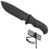 Schrade Frontier Drop Point Fixed Blade Knife with Sheath