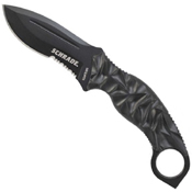 Schrade SCHF53BS Full Tang AUS-8 High Carbon Steel Blade Fixed Knife