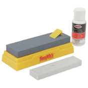 Smith's 2-Stone Sharpening Kit with Solution