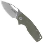 SOG X Mikkel Collaboration Stout Folding Knife - OD Green&Silver 