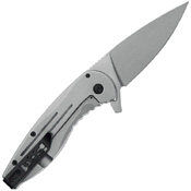 Aegis FLK 8Cr13MoV Steel Plain Edge Blade Folding Knife