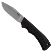 SOG Ace Black TPR Handle Fixed Blade Knife