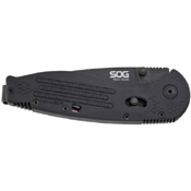 SOG Black Tini Aegis Mini Folding Knife