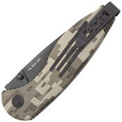 Aegis Hardcased Black TiNi Finish Blade Folding Knife