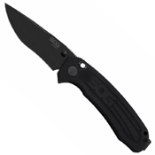 Banner Black TiNi Finish Blade Folding Knife