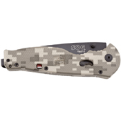 SOG Black Tini Flash II Knife With Digi Camo And Half Serrated Blade