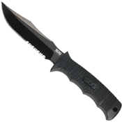 SOG Straight Edge SEAL Pup Elite Knife With Kydex Sheath