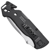 Escape Half Serrated Edge Folding Blade Knife