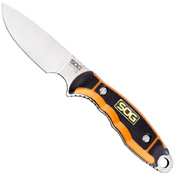 HuntsPoint Drop-Point Fixed Blade Skinning Knife w/ Sheath
