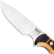 HuntsPoint Drop-Point Fixed Blade Skinning Knife w/ Sheath
