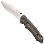 Kiku Small Linen Micarta Handle Folding Blade Knife