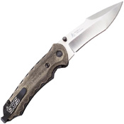 Kiku Small Linen Micarta Handle Folding Blade Knife