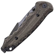 Kiku Small Linen Micarta Handle Folding Blade Knife