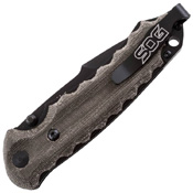 Kiku Small Linen Micarta Handle Folding Blade Knife