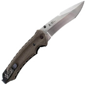 Kiku Large Linen Micarta Handle Folding Blade Knife