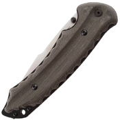 Kiku Large Linen Micarta Handle Folding Blade Knife