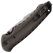 Kiku Large Linen Micarta Handle Folding Blade Knife